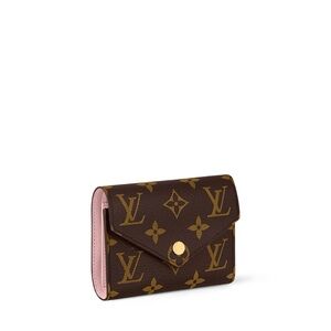 Authentic Louis Vuitton Victorine pink fold wallet